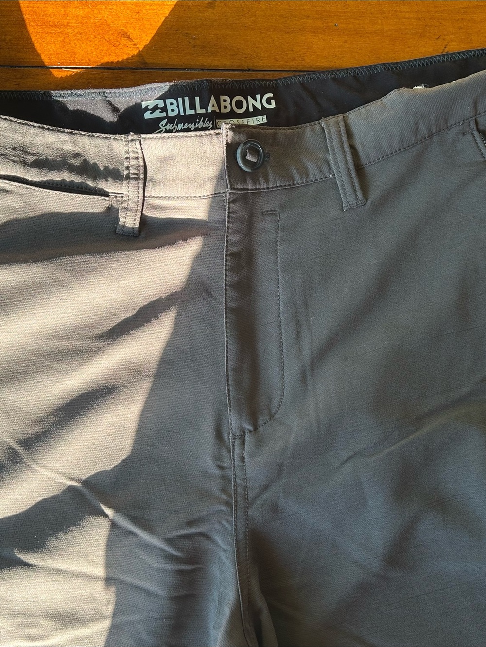 Billabong Men’s Gray Chino Shorts new